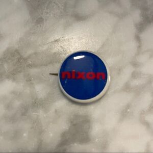 Richard Nixon Small Campaign Button Pin